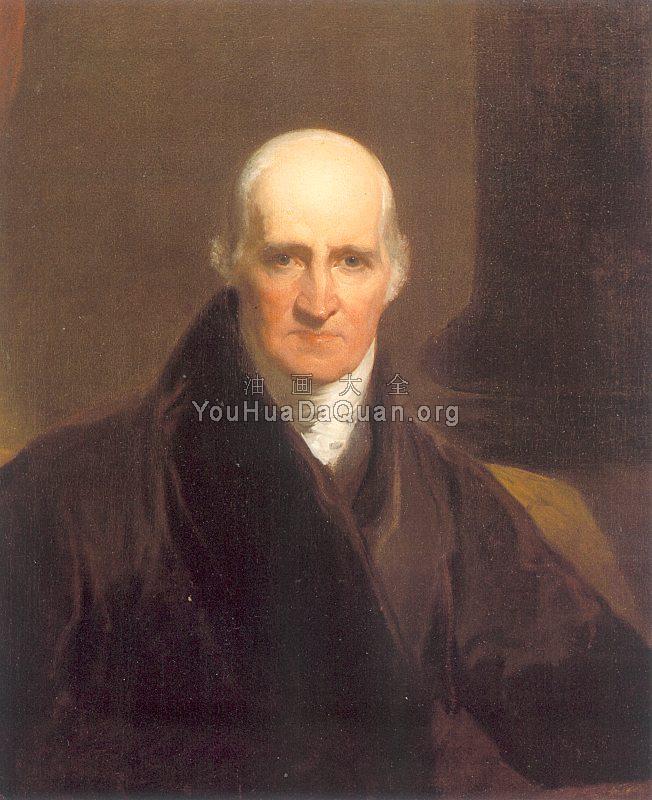 Portrait of Benjamin West (copy after Sir Thomas Lawrence) - 塞缪尔·芬利·布里斯·莫尔斯